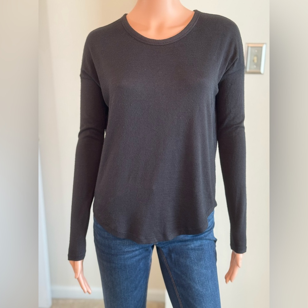 Rag & Bone Lightweight Black Sweater Size XXS (fits up to XS) MSRP $348